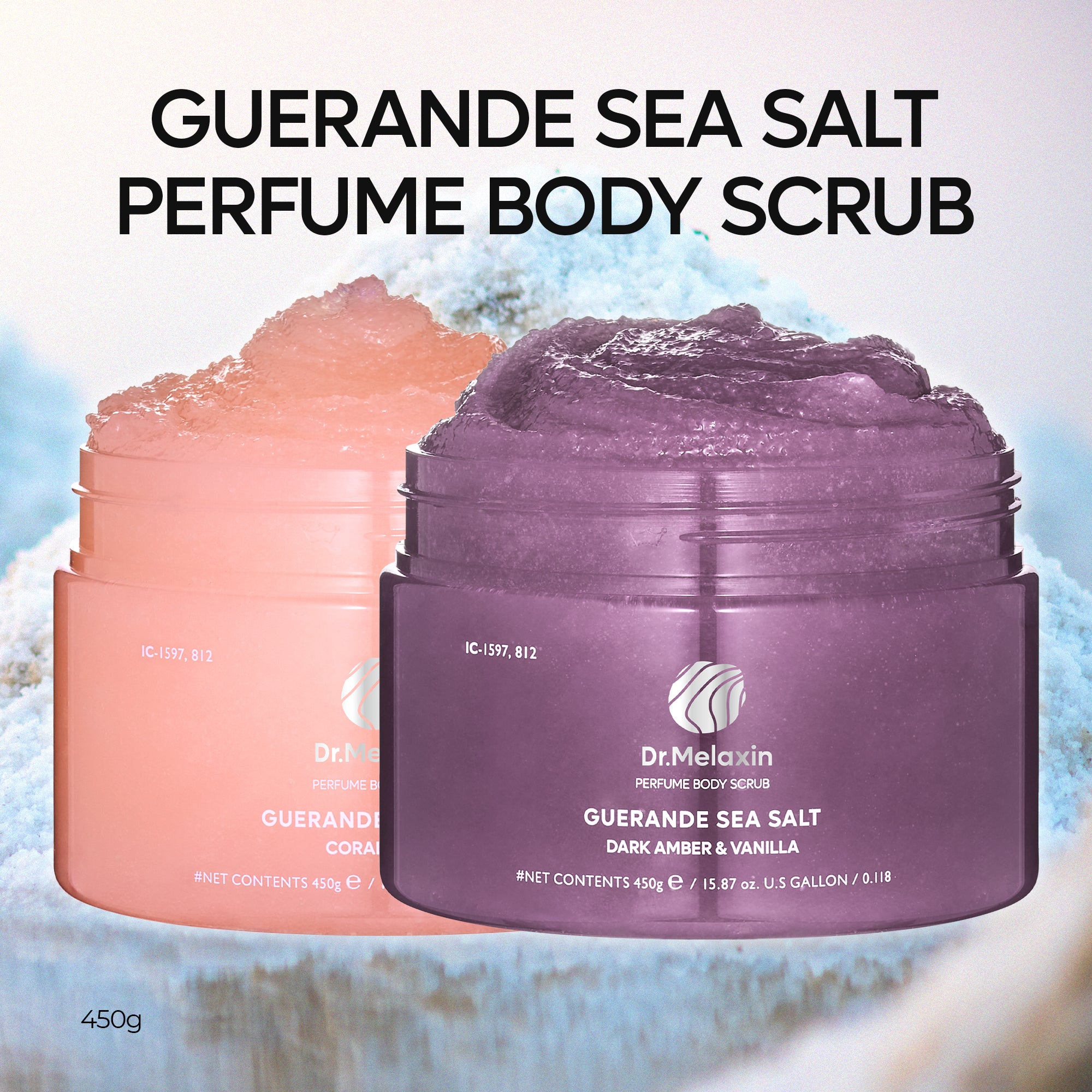 Alternative view of Guerande Sea Salt Perfume Body Scrub 2 Types
