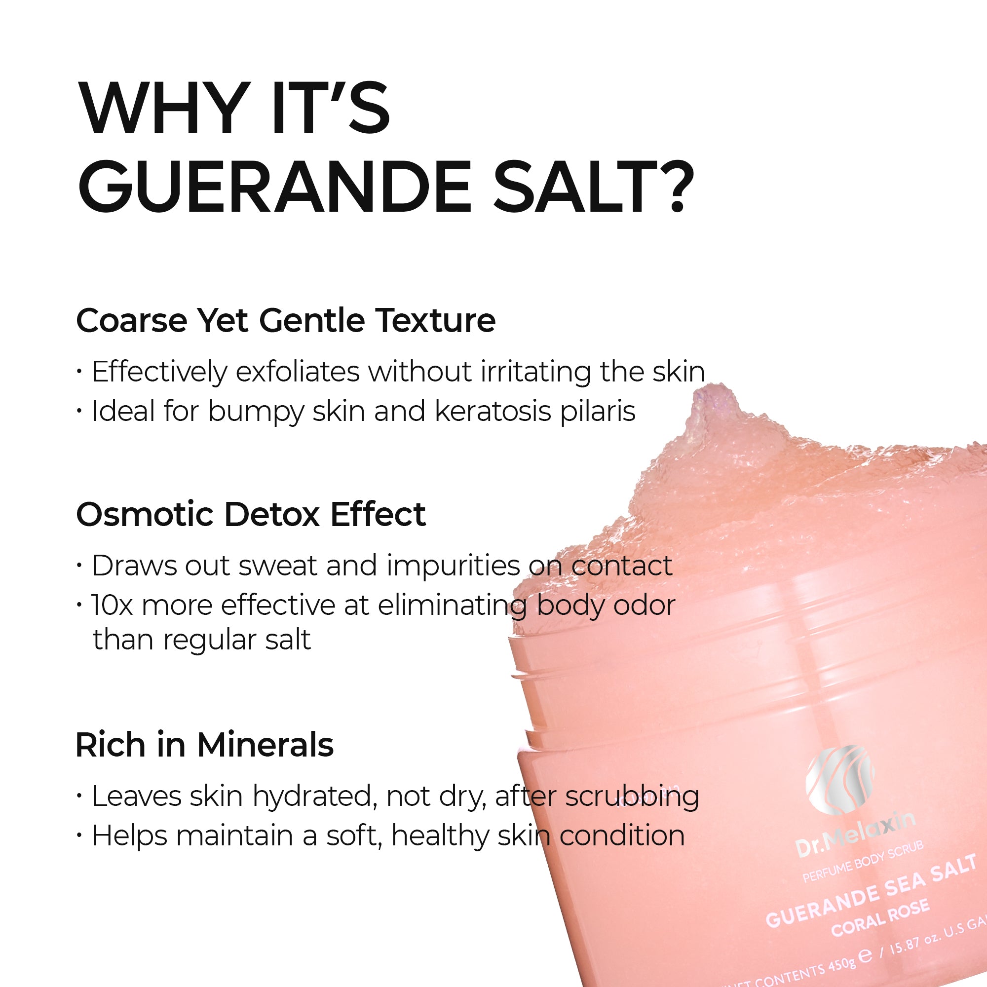 Guerande Sea Salt Perfume Body Scrub 2 Types - Image 3