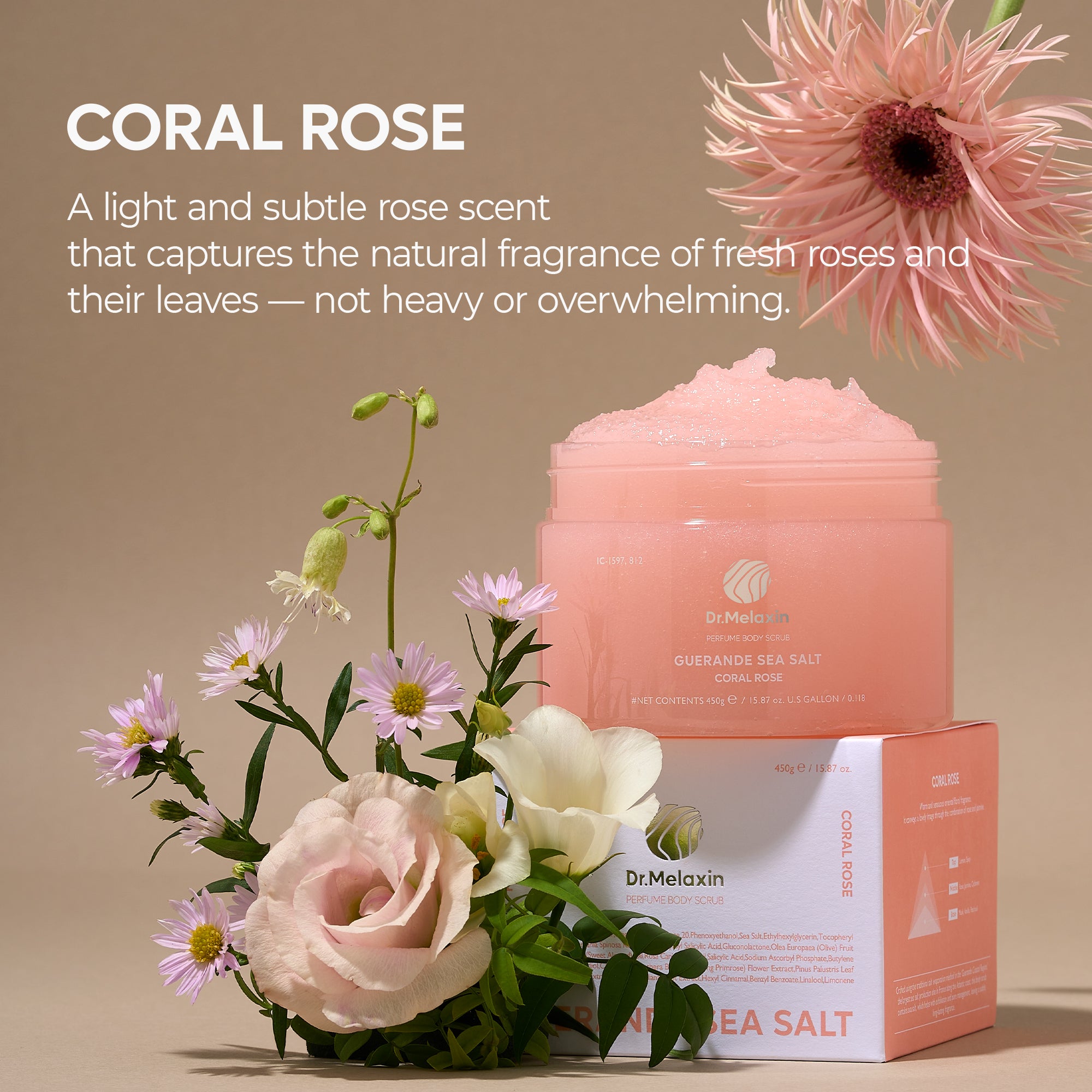 Guerande Sea Salt Perfume Body Scrub 2 Types - Image 5