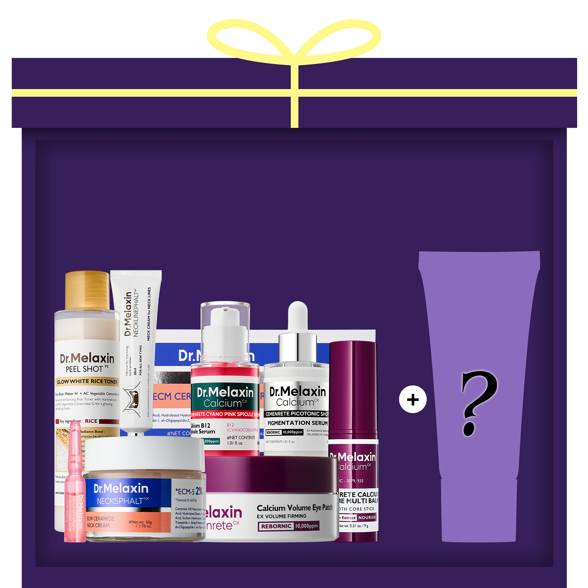 [Lucky Box] 8+1 Glow Boosting Face & Neck Set