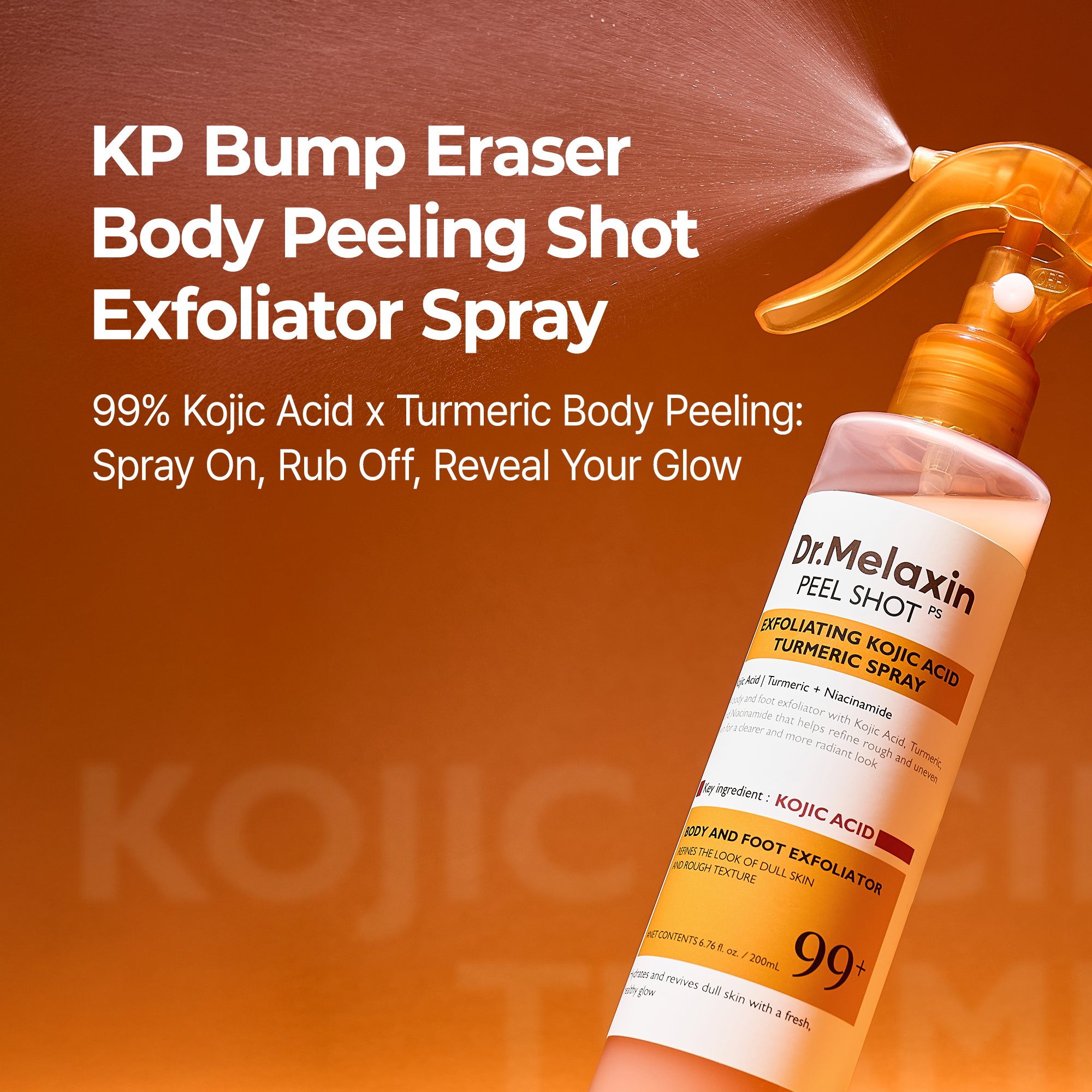 Alternative view of Peel Shot Keratin Care Kojic Acid Turmeric Spray